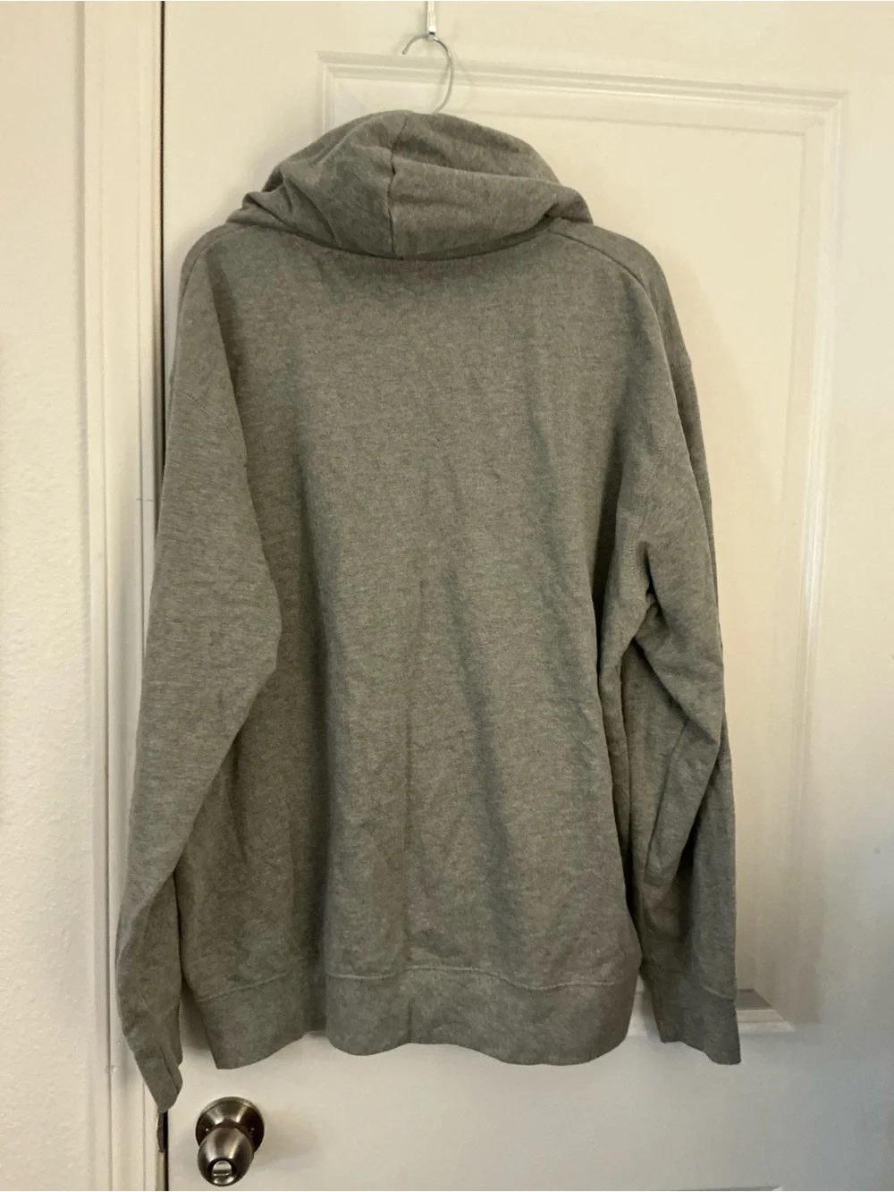 Hope & Wonder Gray Graphic Hoodie Africa Map Liberty Justice Freedom XL